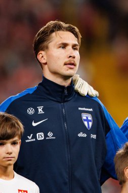 Miro Tenho, Polonya ve Finlandiya milli takımları arasında oynanan Dünya Kupası 2026 Avrupa ön eleme maçında görüldü (Maciej Rogowski / Ball Raw Images)