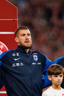 Jesse Joronen, Polonya ve Finlandiya milli takımları arasında oynanan 2026 Dünya Kupası ön eleme maçında görüldü (Maciej Rogowski / Ball Raw Images)