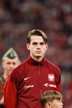 Jakub Kaminski, Polonya ve Finlandiya milli takımları arasında oynanan Dünya Kupası 2026 Avrupa ön eleme maçında görüldü (Maciej Rogowski / Ball Raw Images)