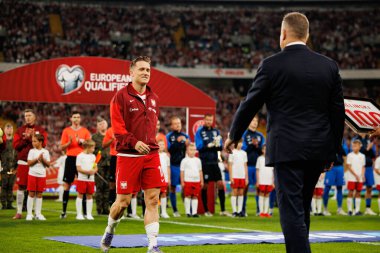 Dünya Kupası 2026 Avrupa ön eleme maçında Polonya ve Finlandiya milli takımları arasında Piotr Zielinski görüldü (Maciej Rogowski / Ball Raw Images)