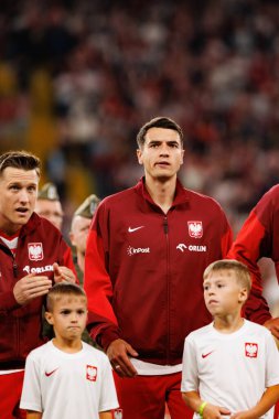 Jakub Kiwior, Polonya ve Finlandiya milli takımları arasında oynanan 2026 Dünya Kupası ön eleme maçında görüldü (Maciej Rogowski / Ball Raw Images)