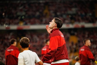 Nicola Zalewski, Polonya ve Finlandiya milli takımları arasında oynanan Dünya Kupası 2026 Avrupa ön eleme maçında görüldü (Maciej Rogowski / Ball Raw Images)