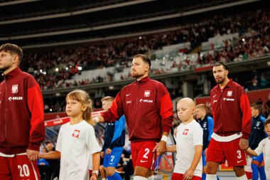 Matty Cash, Polonya ve Finlandiya milli takımları arasında oynanan Dünya Kupası 2026 Avrupa ön eleme maçında görüldü (Maciej Rogowski / Ball Raw Images)