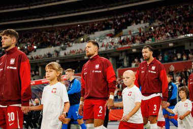 Matty Cash, Polonya ve Finlandiya milli takımları arasında oynanan Dünya Kupası 2026 Avrupa ön eleme maçında görüldü (Maciej Rogowski / Ball Raw Images)
