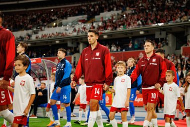 Jakub Kiwior, Polonya ve Finlandiya milli takımları arasında oynanan 2026 Dünya Kupası ön eleme maçında görüldü (Maciej Rogowski / Ball Raw Images)