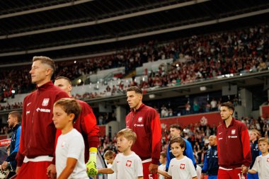 Jan Bednarek, Polonya ve Finlandiya milli takımları arasında oynanan 2026 Dünya Kupası ön eleme maçında görüldü (Maciej Rogowski / Ball Raw Images)