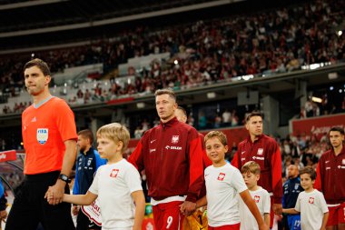 Robert Lewandowski, Polonya ve Finlandiya milli takımları arasında oynanan Dünya Kupası 2026 Avrupa ön eleme maçında görüldü (Maciej Rogowski / Ball Raw Images)