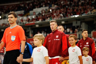 Robert Lewandowski, Polonya ve Finlandiya milli takımları arasında oynanan Dünya Kupası 2026 Avrupa ön eleme maçında görüldü (Maciej Rogowski / Ball Raw Images)