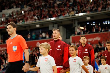 Robert Lewandowski, Polonya ve Finlandiya milli takımları arasında oynanan Dünya Kupası 2026 Avrupa ön eleme maçında görüldü (Maciej Rogowski / Ball Raw Images)