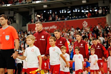 Jan Bednarek, Polonya ve Finlandiya milli takımları arasında oynanan 2026 Dünya Kupası ön eleme maçında görüldü (Maciej Rogowski / Ball Raw Images)