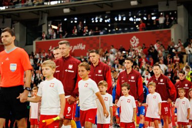 Jan Bednarek, Polonya ve Finlandiya milli takımları arasında oynanan 2026 Dünya Kupası ön eleme maçında görüldü (Maciej Rogowski / Ball Raw Images)