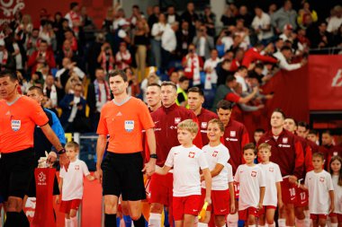 Robert Lewandowski, Polonya ve Finlandiya milli takımları arasında oynanan Dünya Kupası 2026 Avrupa ön eleme maçında görüldü (Maciej Rogowski / Ball Raw Images)