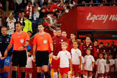 Robert Lewandowski, Polonya ve Finlandiya milli takımları arasında oynanan Dünya Kupası 2026 Avrupa ön eleme maçında görüldü (Maciej Rogowski / Ball Raw Images)