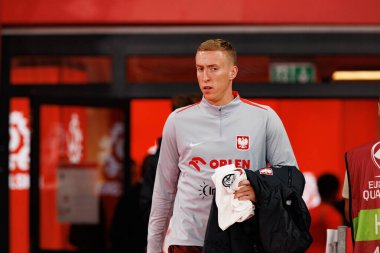 2026 Dünya Kupası eleme maçında Polonya ve Finlandiya milli takımları arasında Adam Buksa görüldü (Maciej Rogowski / Ball Raw Images)