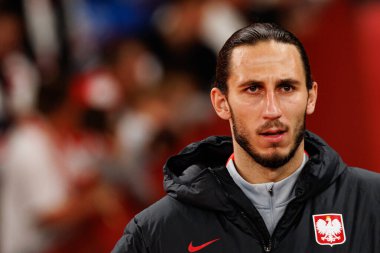 Kamil Grabara, Polonya ve Finlandiya milli takımları arasında oynanan 2026 Dünya Kupası ön eleme maçında görüldü (Maciej Rogowski / Ball Raw Images)