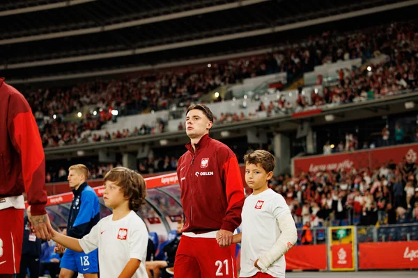 Nicola Zalewski, Polonya ve Finlandiya milli takımları arasında oynanan Dünya Kupası 2026 Avrupa ön eleme maçında görüldü (Maciej Rogowski / Ball Raw Images)