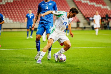 Andrea Cambiaso, 2026 Dünya Kupası Avrupa ön eleme maçında İsrail ve İtalya milli takımları arasında görüldü (Maciej Rogowski / Ball Raw Images)