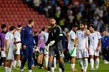 Gianluigi Donnarumma, 2026 Dünya Kupası Avrupa ön eleme maçında İsrail ve İtalya milli takımları arasında görüldü (Maciej Rogowski / Ball Raw Images)