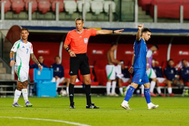 Slavko Vinciç, İsrail ve İtalya milli takımları arasında oynanan Dünya Kupası 2026 Avrupa ön eleme maçında görüldü (Maciej Rogowski / Ball Raw Images)