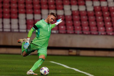 Daniel Peretz, İsrail ve İtalya milli takımları arasında oynanan 2026 Dünya Kupası ön eleme maçında görüldü (Maciej Rogowski / Ball Raw Images)