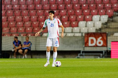 Alessandro Bastoni, 2026 Dünya Kupası Avrupa ön eleme maçında İsrail ve İtalya milli takımları arasında görüldü (Maciej Rogowski / Ball Raw Images)