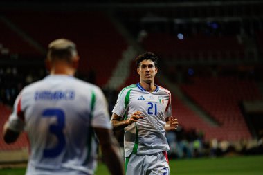 Alessandro Bastoni, 2026 Dünya Kupası Avrupa ön eleme maçında İsrail ve İtalya milli takımları arasında görüldü (Maciej Rogowski / Ball Raw Images)