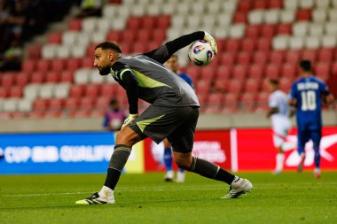 Gianluigi Donnarumma, 2026 Dünya Kupası Avrupa ön eleme maçında İsrail ve İtalya milli takımları arasında görüldü (Maciej Rogowski / Ball Raw Images)