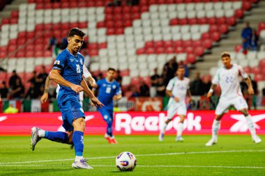 Dan Biton, İsrail ve İtalya milli takımları arasında oynanan 2026 Dünya Kupası ön eleme maçında görüldü (Maciej Rogowski / Ball Raw Images)