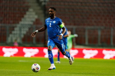 Eli Dasa, 2026 Dünya Kupası Avrupa eleme maçında İsrail ve İtalya milli takımları arasında görüldü (Maciej Rogowski / Ball Raw Images)