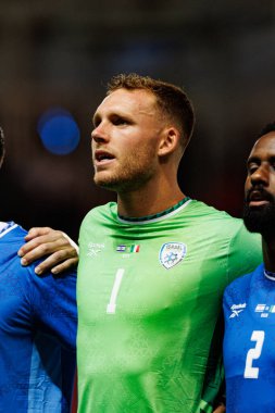 Daniel Peretz, İsrail ve İtalya milli takımları arasında oynanan 2026 Dünya Kupası ön eleme maçında görüldü (Maciej Rogowski / Ball Raw Images)