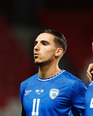 Oscar Gloukh, 2026 Dünya Kupası Avrupa ön eleme maçında İsrail ve İtalya milli takımları arasında görüldü (Maciej Rogowski / Ball Raw Images)