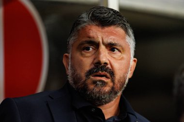 Gennaro Gattuso, 2026 Dünya Kupası Avrupa ön eleme maçında İsrail ve İtalya milli takımları arasında görüldü (Maciej Rogowski / Ball Raw Images)