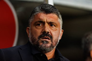 Gennaro Gattuso, 2026 Dünya Kupası Avrupa ön eleme maçında İsrail ve İtalya milli takımları arasında görüldü (Maciej Rogowski / Ball Raw Images)