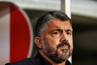 Gennaro Gattuso, 2026 Dünya Kupası Avrupa ön eleme maçında İsrail ve İtalya milli takımları arasında görüldü (Maciej Rogowski / Ball Raw Images)