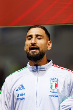 Gianluigi Donnarumma, 2026 Dünya Kupası Avrupa ön eleme maçında İsrail ve İtalya milli takımları arasında görüldü (Maciej Rogowski / Ball Raw Images)