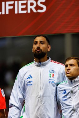 Gianluigi Donnarumma, 2026 Dünya Kupası Avrupa ön eleme maçında İsrail ve İtalya milli takımları arasında görüldü (Maciej Rogowski / Ball Raw Images)