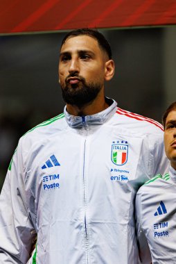 Gianluigi Donnarumma, 2026 Dünya Kupası Avrupa ön eleme maçında İsrail ve İtalya milli takımları arasında görüldü (Maciej Rogowski / Ball Raw Images)