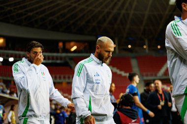 Federico Dimarco, İsrail ve İtalya milli takımları arasında oynanan Dünya Kupası 2026 Avrupa ön eleme maçında görüldü (Maciej Rogowski / Ball Raw Images)