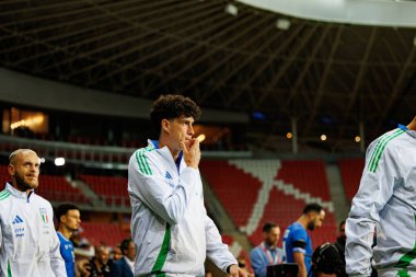 Alessandro Bastoni, 2026 Dünya Kupası Avrupa ön eleme maçında İsrail ve İtalya milli takımları arasında görüldü (Maciej Rogowski / Ball Raw Images)