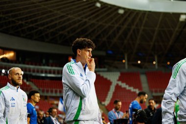 Alessandro Bastoni, 2026 Dünya Kupası Avrupa ön eleme maçında İsrail ve İtalya milli takımları arasında görüldü (Maciej Rogowski / Ball Raw Images)