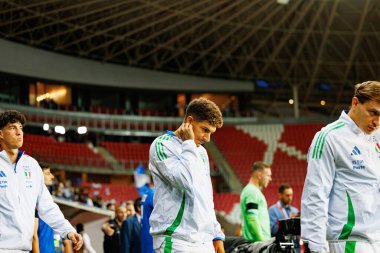 Giovanni Di Lorenzo, İsrail ve İtalya milli takımları arasında oynanan Dünya Kupası 2026 Avrupa ön eleme maçında görüldü (Maciej Rogowski / Ball Raw Images)