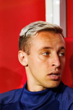 Davide Frattesi, İsrail ve İtalya milli takımları arasında oynanan 2026 Dünya Kupası Avrupa ön eleme maçında görüldü (Maciej Rogowski / Ball Raw Images)