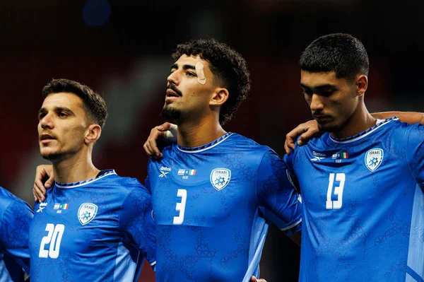 Dan Biton, Roy Revivo ve Anan Khalaili, İsrail ve İtalya milli takımları arasında oynanan Dünya Kupası 2026 Avrupa ön eleme maçında görüldü (Maciej Rogowski / Ball Raw Images)