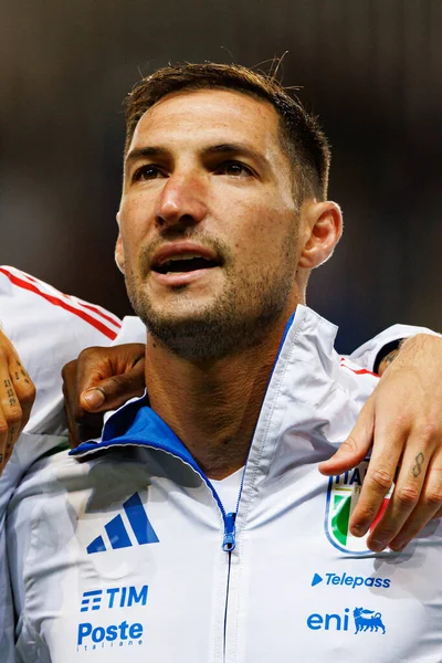 Dünya Kupası 2026 Avrupa ön eleme maçında İsrail ve İtalya milli takımları arasında görülen Matteo Politano (Maciej Rogowski / Ball Raw Images))