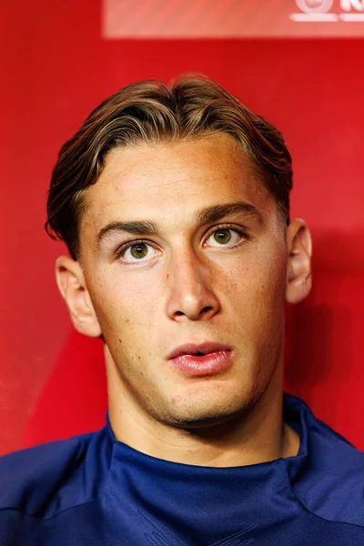 Francesco Pio Esposito, İsrail ve İtalya milli takımları arasında oynanan Dünya Kupası 2026 Avrupa ön eleme maçında görüldü (Maciej Rogowski / Ball Raw Images)