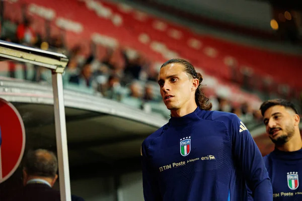 Riccardo Calafiori, 2026 Dünya Kupası Avrupa ön eleme maçında İsrail ve İtalya milli takımları arasında görüldü (Maciej Rogowski / Ball Raw Images)