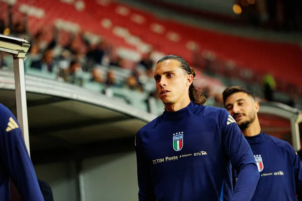 Riccardo Calafiori, 2026 Dünya Kupası Avrupa ön eleme maçında İsrail ve İtalya milli takımları arasında görüldü (Maciej Rogowski / Ball Raw Images)