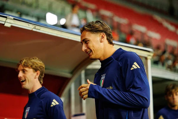 Nicolo Rovella ve Francesco Pio Esposito, 2026 Dünya Kupası 'nda İsrail ve İtalya milli takımları arasında oynanan Avrupa ön eleme maçında görüldü (Maciej Rogowski / Ball Raw Images)