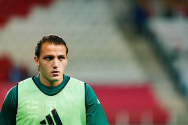 Mateo Retegui, 2026 Dünya Kupası 'nda İsrail ve İtalya milli takımları arasında oynanan Avrupa ön eleme maçında görüldü (Maciej Rogowski / Ball Raw Images)