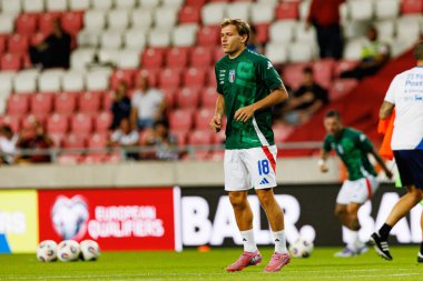 Dünya Kupası 2026 Avrupa ön eleme maçında İsrail ve İtalya milli takımları arasında görülen Nicolo Barella (Maciej Rogowski / Ball Raw Images)